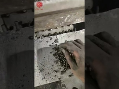 เครื่องบดย่อยปุ๋ย NPK แบบลูกกลิ้งคู่แบบไม่ต้องทำให้แห้ง