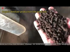 เครื่องทำเม็ดมูลวัว 5-8 TPH สำหรับฟาร์มปศุสัตว์