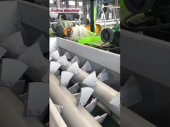 เครื่องผสมปุ๋ยกระดานแนวราบแรง 380V ความจุ 2-8t/h