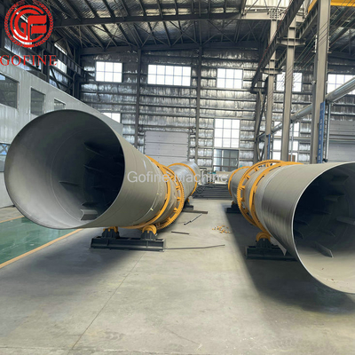 6-8T / h เครื่องเป่ากลองสูญญากาศโรตารี่เครื่องทำปุ๋ยอินทรีย์