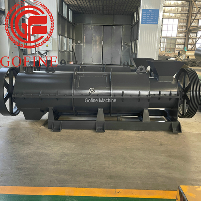 เครื่องบดย่อยปุ๋ยหมัก 4TPH เครื่องบดย่อยยูเรียของเสียจากสัตว์