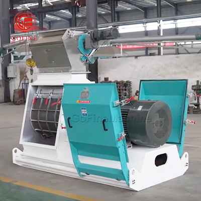 เครื่องบดอาหารสัตว์ Hammer Mill เครื่องแปรรูปอาหารสัตว์ 22kw