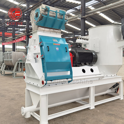 10 Ton Corn Hammer Mill Feed Grinding Crusher Equipment Feed Production Line