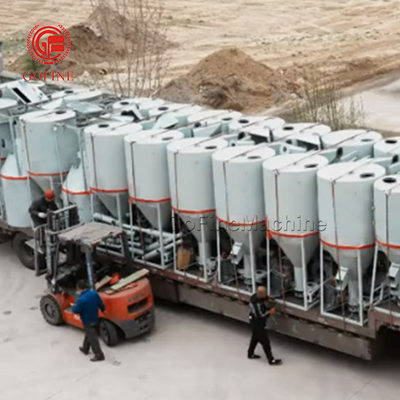 เครื่องบดฟีดอัตโนมัติและเครื่องผสมอาหาร 1.5kw สำหรับการผลิตต่อเนื่อง