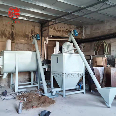 เครื่องทําเม็ดอาหารปลา 55kW 15t / h สําหรับเม็ดหญ้า ข้าวโพด ถั่วโซยา