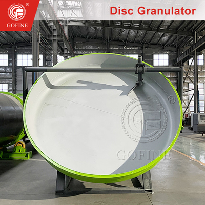 ขาว Npk Urea สารประกอบปุ๋ย Pelletizer ผัง Granulator เครื่องปุ๋ย