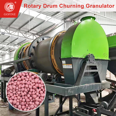 3-10 T / H สายการผลิตปุ๋ยของปุ๋ยประกอบ Granulator