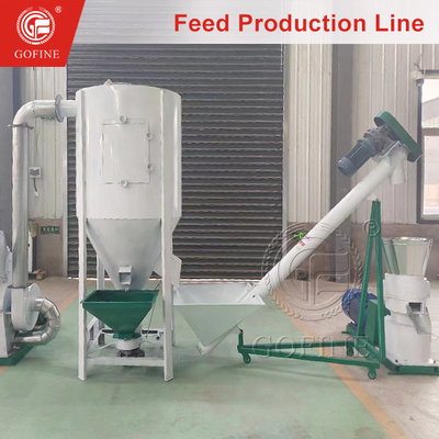 เครื่องผลิตอาหารปลาแบบ Extrusion Floating Fish Feed Pellet Machine เครื่องผลิตอาหารปลาแบบครบถ้วน