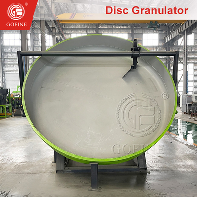 สายการผลิต Disc Granulator หนองฝนสําหรับปุ๋ยอินทรีย์