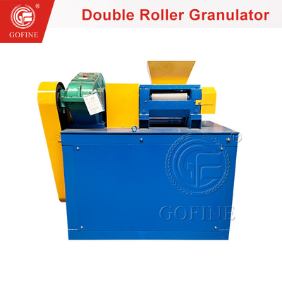 Granulator ปุ๋ยอินทรีย์ผสมลูกกลิ้งคู่บำรุงรักษาสะดวก