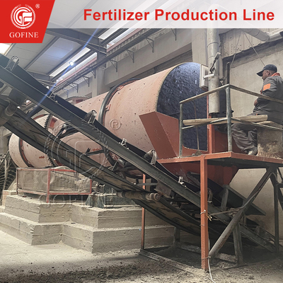 สายการผลิตเครื่องทำเม็ดปุ๋ย NPK อัตโนมัติเต็มรูปแบบ 380V