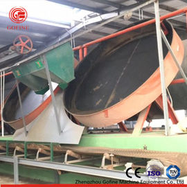 ปุ๋ยอินทรีย์ Granulator แพนประหยัดพลังงานประสิทธิภาพการผลิตสูง