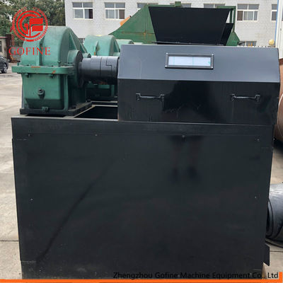 10mm 18kw 2t / H ปุ๋ยคอกปุ๋ยคอก Double Roller Granulator