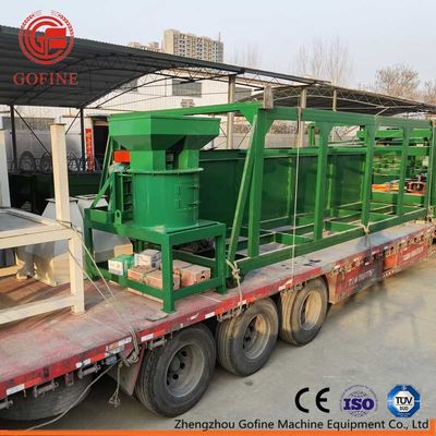 Q235 เครื่องผลิตปุ๋ย NPK เหล็กกล้าคาร์บอน 20t / H.
