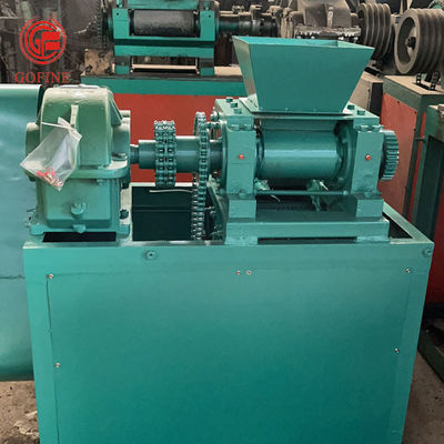 ปุ๋ยเคมีเครื่องบดย่อยลูกกลิ้งคู่ 2T / H Extrusion